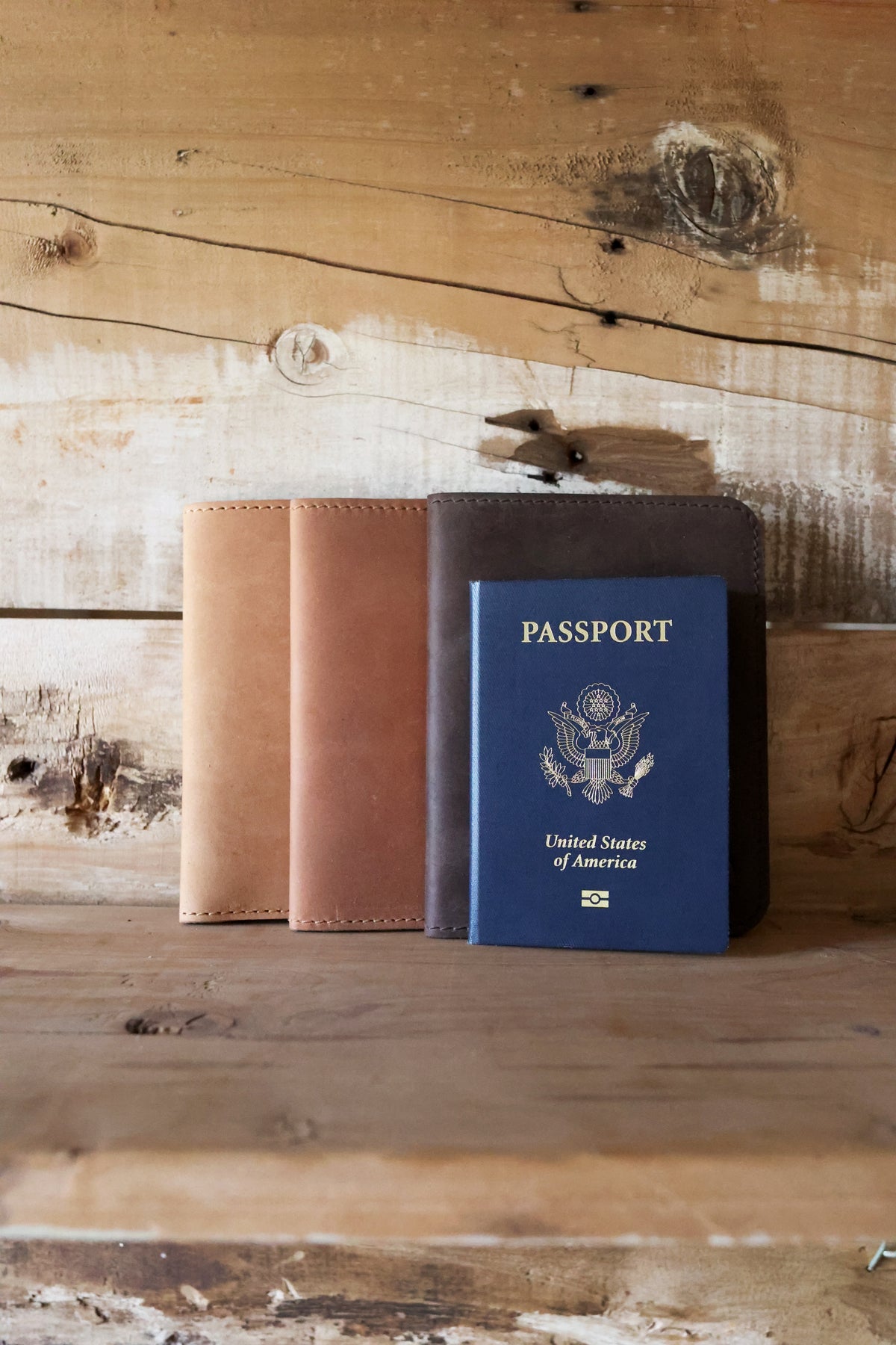 Leather Passport Wallet