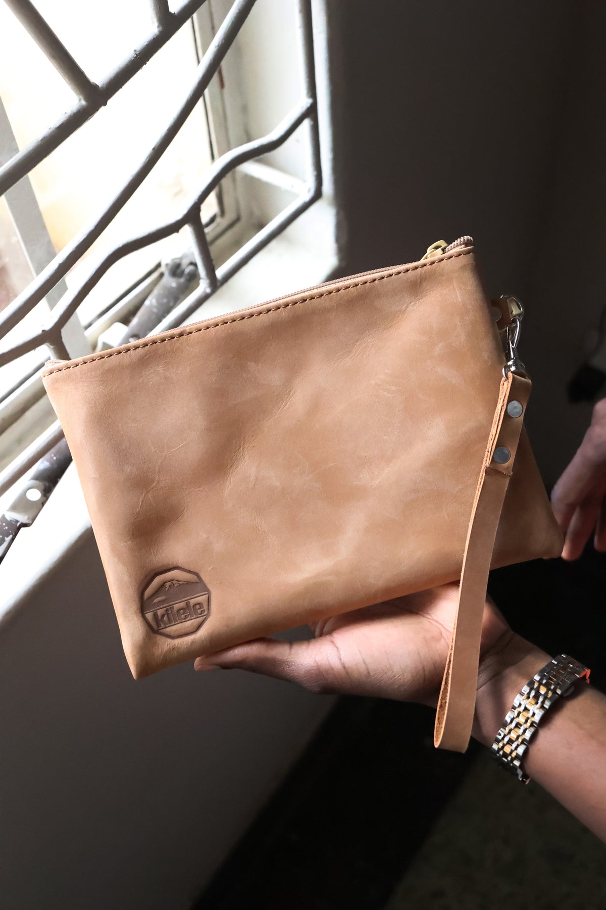 Leather Clutch