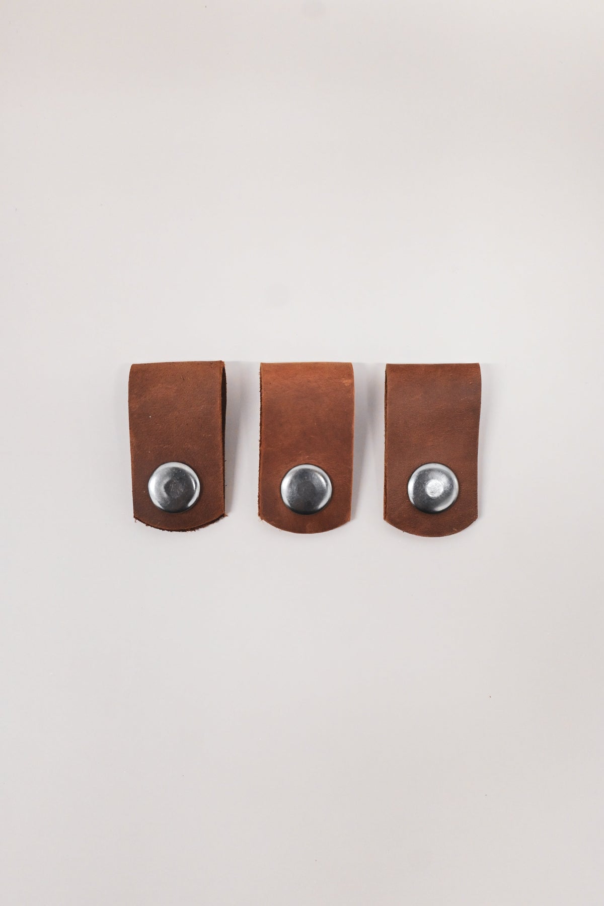 Leather Cord Keepers | set of 3