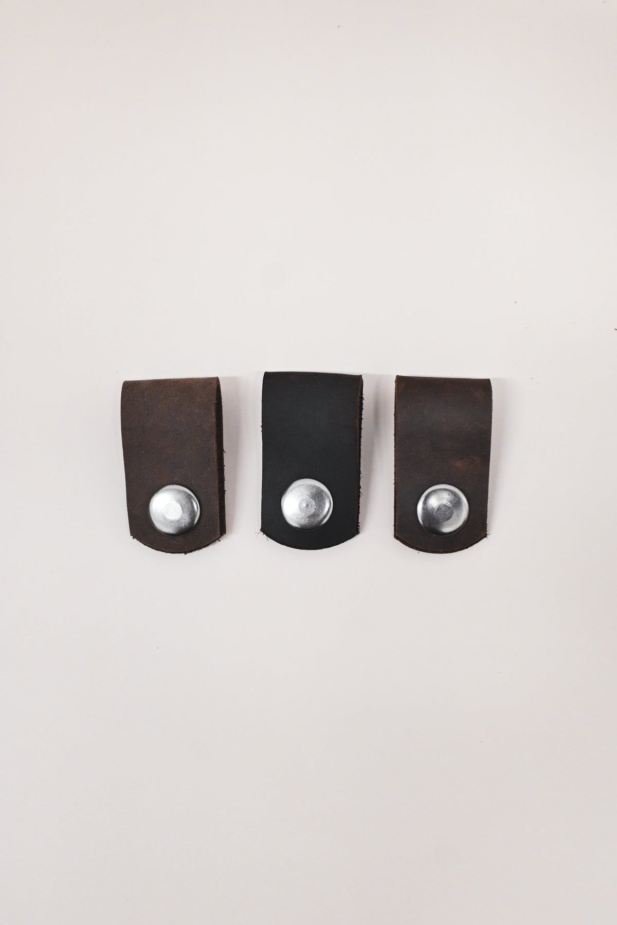 Leather Cord Keepers | set of 3